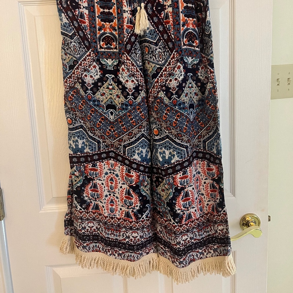 Anthropologie swim suit cover up pants